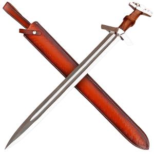 Fafnir Viking Sword with Leather Sheath