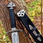 Handmade Damascus Steel Viking Ragnar Sword