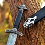Handmade Damascus Steel Viking Ragnar Sword