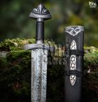 Hand-Forged Viking Sword - Carbon Steel, Battle Ready