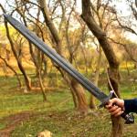 Handmade Damascus Steel Viking Ragnar Sword