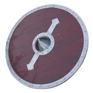 Viking Warrior Battle Shield - Functional Wooden LARP