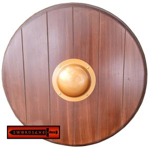 Viking Raider Functional Kings Gold Battle Shield