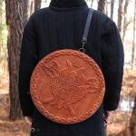Viking Shield 17" Norse Woodcut Warrior Prop