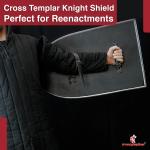 28" Handmade Viking Shield for LARP & SCA