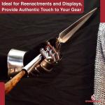 1095 High Carbon Steel Viking Hewing Spearhead
