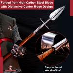 Hand Forged Viking Boar Spearhead for Throwing