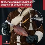 Viking Leaf Spear Head High Carbon Steel