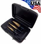 Norseman 3-Pc Ultra Step Unibit Drill Set