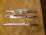 Chevrolet Viking Pickup Hood Emblem with Fender Spears