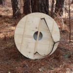 Viking Gokstad Shield with American Flag - 30