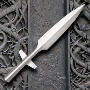 Winged Viking Spear with Broad Head