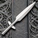 Winged Viking Spear with Broad Head