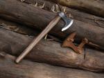 Viking Handmade Carbon Steel Camping Tomahawk Axe