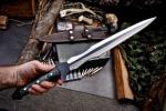 Custom Viking Dagger Short Sword Hunting Knife