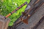Ragnar Lothbrok Viking Axe - Hand Forged Bearded