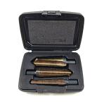 Norseman 3pc Step Unibit Drill Bit Set