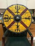 Viking Round Shield Replica - Wooden Armor Gift