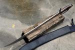 30" Custom D2 Steel Viking Hunting Sword with Sheath