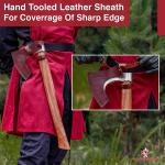 Norse Viking Warrior Shield and Battle Axe Set