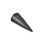 Viking Spangenhelm Evil Spear Butt Cap, Hand Forged