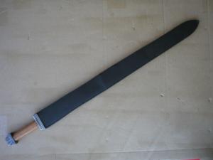Viking Barbarian Sword with Sheath - 26.875" Blade