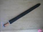 Viking Barbarian Sword with Sheath - 26.875" Blade