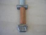 Viking Barbarian Sword with Sheath - 26.875" Blade