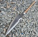 Viking Hand-Forged Carbon Steel Hunting Spear
