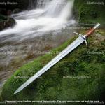 Hand Forged Viking Style Boromir Sword, Carbon Steel
