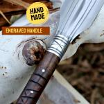 Custom Viking Spear with Carbon Steel Blade