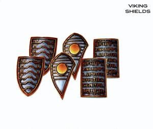 Mini Viking Shields - Set of 6