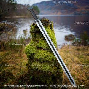 Viking Style Hand Forged Carbon Steel Sword