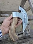 Viking Axe Pizza Cutter with Runes Design