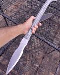 Custom Carbon Steel Viking Throwing Spear