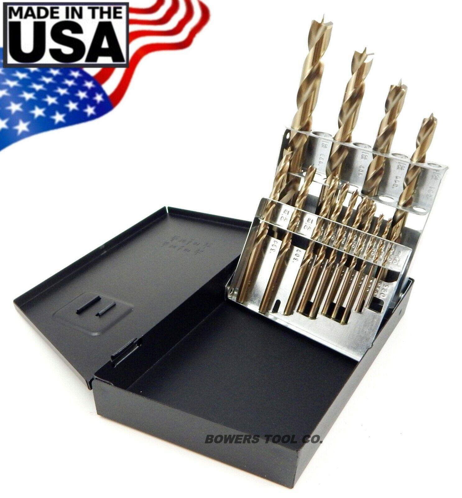 Norseman 14pc Brad Point Drill Bit Set