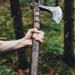Handmade Viking Two-Handed Berserker Axe - 40