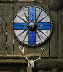 Valhalla King Canute Viking Shield