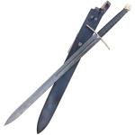 Valhalla Damascus Steel Viking Long Sword with Sheath