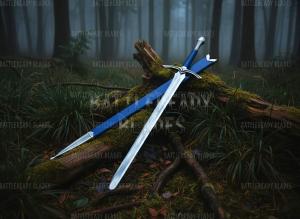 Viking Long Sword with Scabbard - Hand Forged
