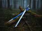 Viking Long Sword with Scabbard - Hand Forged
