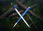 Viking Long Sword with Scabbard - Hand Forged