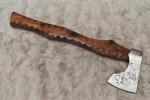 Hand Forged Valhalla Viking Tomahawk Axe with Sheath