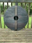 Viking Shield 24" - Wood and Metal Design