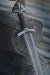 Custom Viking Sword - Handmade Damascus Steel with Scabbard