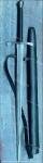 Custom Damascus Steel Viking Long Sword with Scabbard