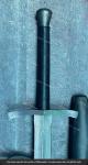 Custom Damascus Steel Viking Long Sword with Scabbard