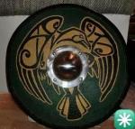 Viking Valhalla Battle-Ready Wooden Shield