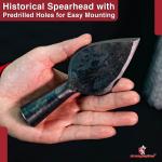 Hand-Forged Viking Throwing Spear Head Blade
