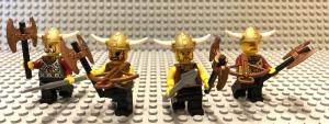 LEGO Viking Warriors Minifigure Set - 4 Figures